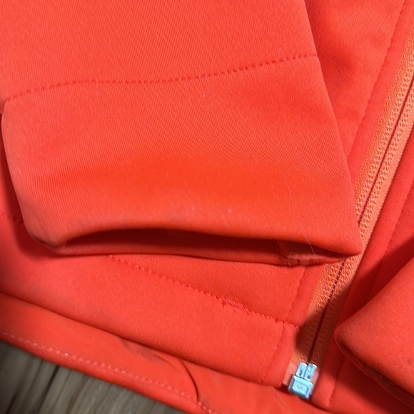North face Windwall Women’s Jacket Orange - Picture 3 of 11